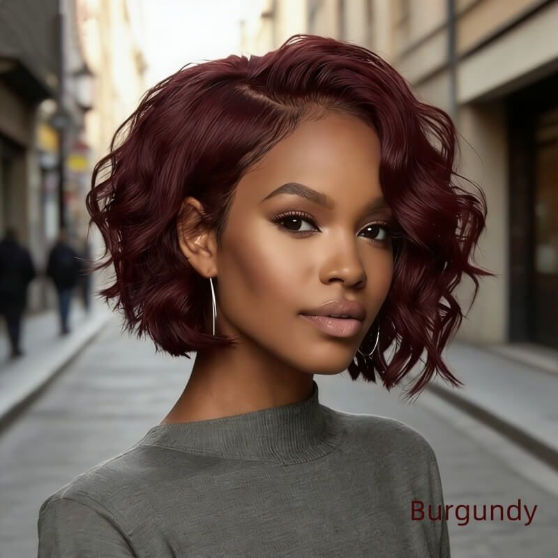Wear and Go Wigs Elegant Hairstyles Bob Wavy Wigs