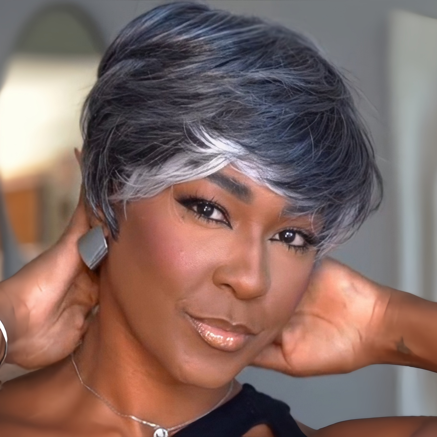 Organic Wig Daniela 60A - Gray